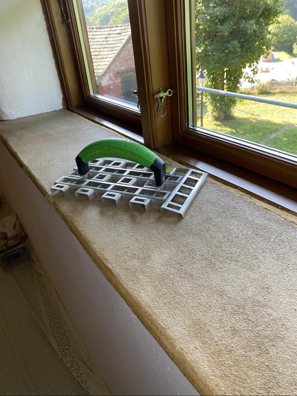 Projekt Sanierung der Fensterbank