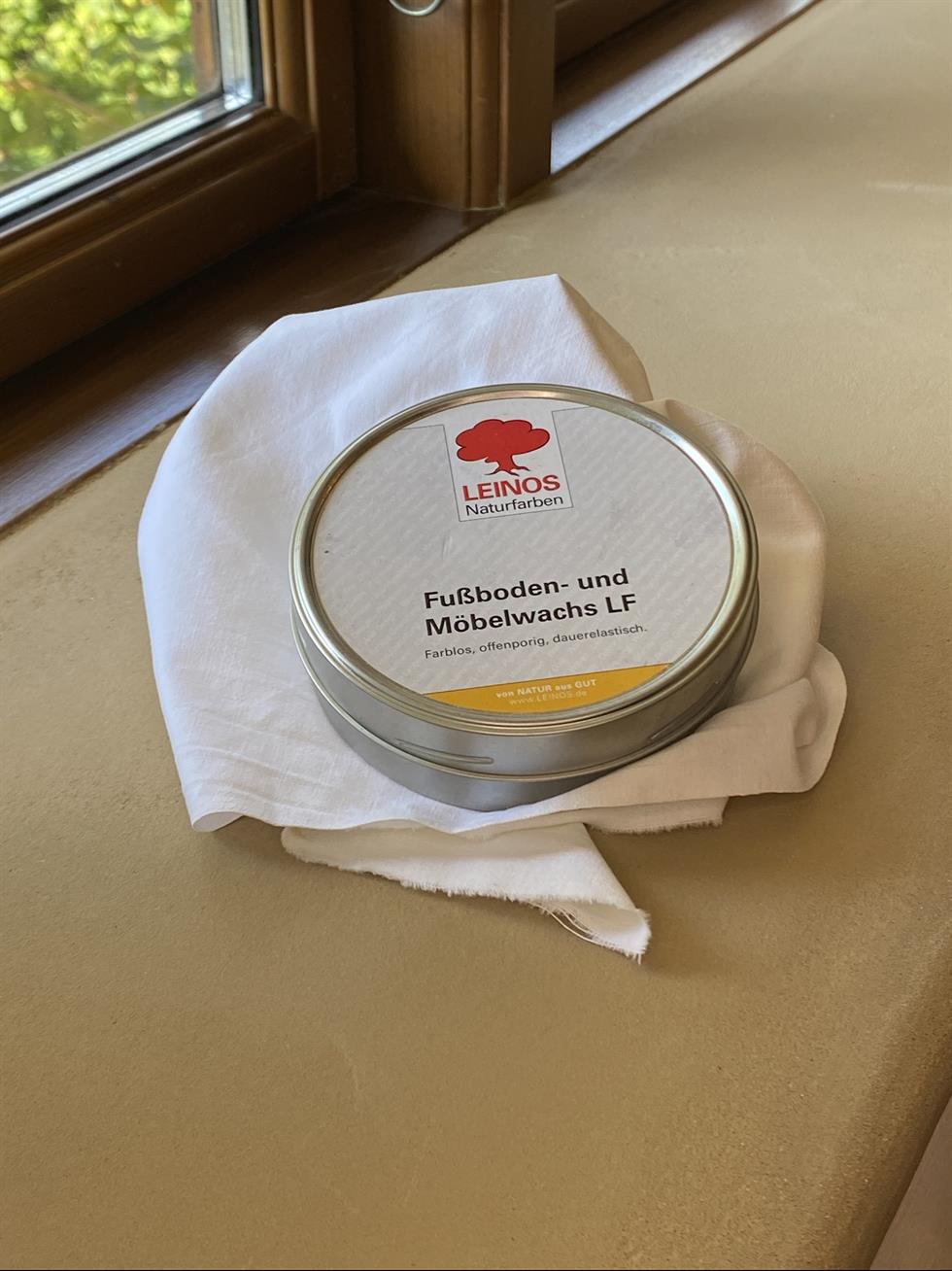 Teil III Die Beschichtung der Fensterbank