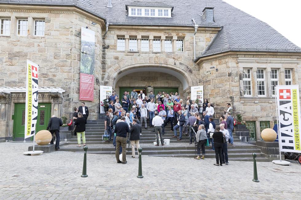 Erster deutscher Naturkalkevent HAGA AG Naturbaustoffe 