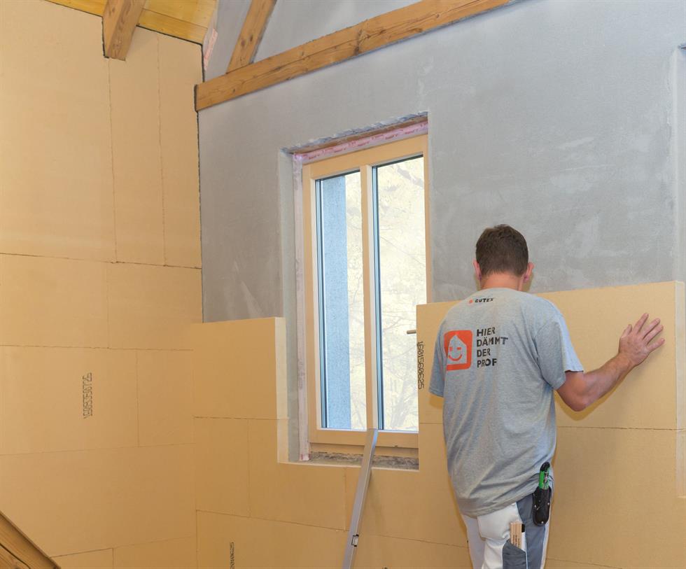 GUTEX Thermoroom – das sichere Innendämmsystem