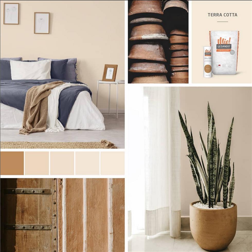 Terra Cotta im Februar: Lesando MIO! Farbton des Monats